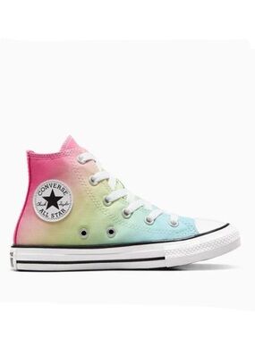 Converse Kids' Chuck Taylor All Star High Top Bright Ombre Junior Shoe